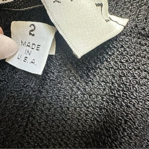 St. John Evening Santana Knit High Waisted Tapered Pant Elastic Waist black Sz 2 - Picture 8 of 12